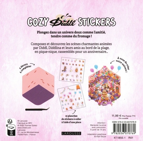 Cozy stickers Diddl - Le monde de Diddle et ses... - Alain Boyer ...