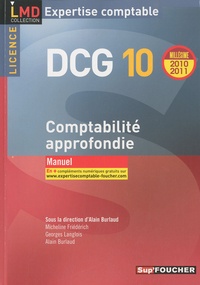 Alain Burlaud - Comptabilité approfondie DCG 10 - Manuel.