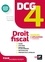 DCG 4 Droit fiscal. Manuel, applications, corrigés  Edition 2020-2021 - Occasion