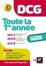 Alain Burlaud et Françoise Rouaix - DCG : Toute la 1ère année du DCG 1, 8, 9 en fiches - Révision.