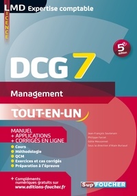 Alain Burlaud et Jean-François Soutenain - DCG7 Management - Manuel et applications.