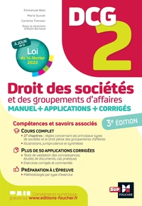 Droit des sociétés et des groupements d'affaires DCG 2