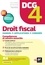 Droit fiscal DCG 4. Manuel et applications  Edition 2023-2024