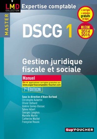 Alain Burlaud - DSCG 1 2014-2015 - Gestion juridique, fiscale et sociale.
