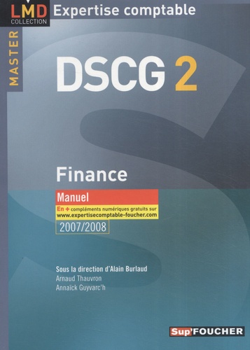 Alain Burlaud et Arnaud Thauvron - DSCG 2 Finance - Manuel.