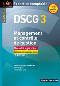 Alain Burlaud et Muriel Jougleux - DSCG 3 Management et contrôle de gestion.