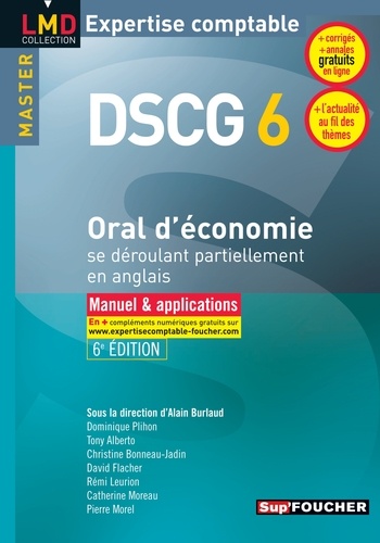 Alain Burlaud - DSCG 6 - Oral d'économie se déroulant partiellement en anglais.