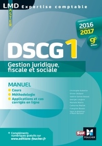 Alain Burlaud - Gestion juridique, fiscale et sociale DSCG 1 - Manuel.