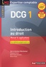Alain Burlaud et Françoise Rouaix - Introduction au droit DCG1 - Manuel et applications.