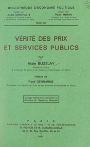 Vérité des prix et services publics