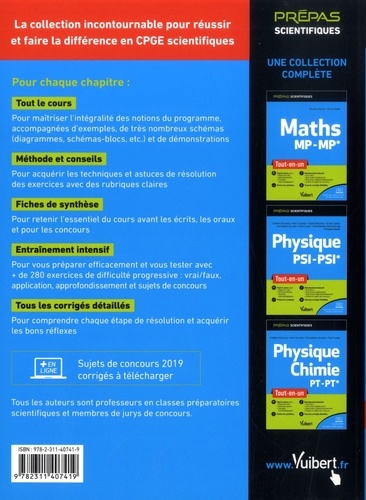 Sciences industrielles de l'ingénieur MP/MP PSI/PSI PT/PT. Tout-en-un