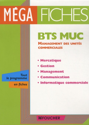 Alain Chatain et Miguel Chozas - Management des unités commerciales BTS MUC.