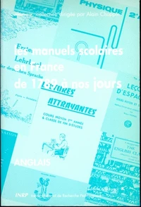 Les manuels scolaires en France de 1789 à nos jours