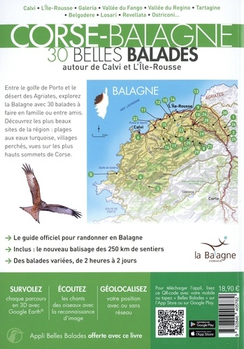 Corse Balagne. 30 belles balades, autour de Cavi et l'Ile-Rousse 4e édition