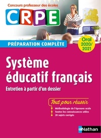 Alain Corneloup - Système éducatif français oral CRPE - Entretien à partir d'un dossier.