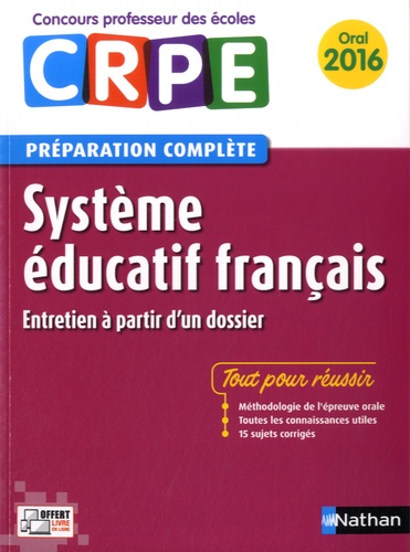 Alain Corneloup - Système éducatif français - Préparation complète CRPE.