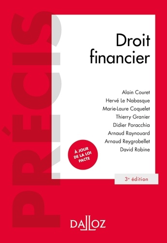 Droit financier - 3e éd. 3e édition
