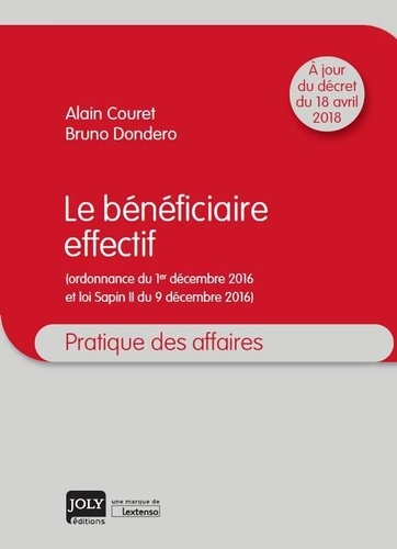 Alain Couret et Bruno Dondero - Le bénéficiaire effectif.