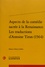 Aspects de la comédie sacrée à la Renaissance. Les traductions d'Antoine Tiron (1564)