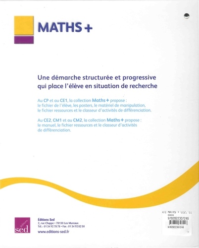 Maths + CE2. Activités de différenciation  Edition 2016