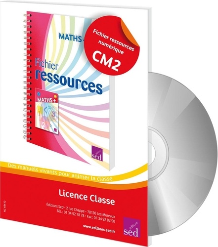 Alain Dausse - Maths + CM2 cycle 3 - Fichier ressources + numérique (licence classe).