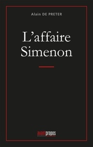 Alain de Preter - L'affaire Simenon.