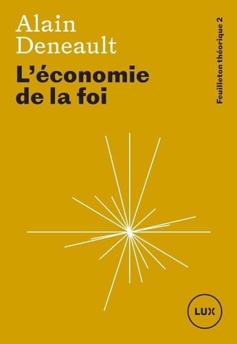 L'économie de la foi