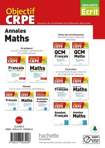 Annales Maths  Edition 2021