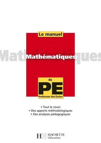 Alain Descaves - La manuel de Mathématiques du PE.
