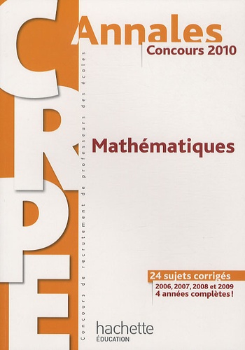 Alain Descaves - Mathématiques - Annales.