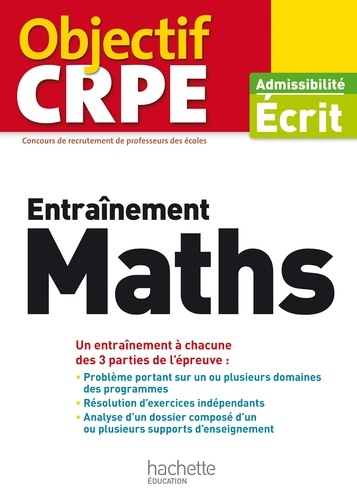 Objectif CRPE Entrainement En Maths