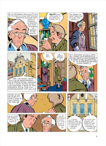 Jérôme K. Jérôme Bloche Tome 5 Le jeu des Trois