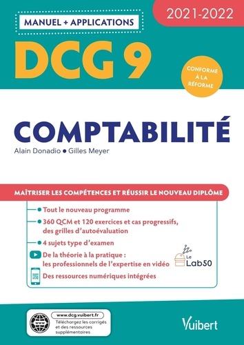DCG 9 Comptabilité  Edition 2021-2022