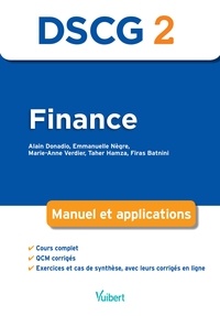 Alain Donadio et Emmanuelle Nègre - Finance DSCG 2 - Manuel et applications.