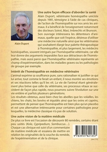 L'homéopathie pour les animaux aussi. 101 cas cliniques vétérinaires en homéopathie