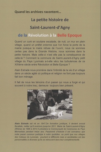 La petite histoire de Saint-Laurent-d'Agny. De la Révolution à la Belle Epoque