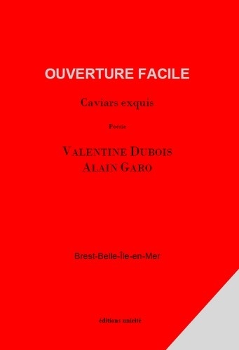 Alain Garro et Valentine Dubois - Ouverture facile - Caviars exquis.