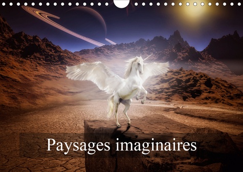 CALVENDO Art  Paysages imaginaires (Calendrier mural 2020 DIN A4 horizontal). Images de mondes virtuels (Calendrier mensuel, 14 Pages )