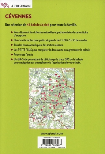 Cévennes. Autour d'Alès, Anduze, Florac, Le-Pont-de-Monvert, Génolhac, Saint-Jean-du-Gard 4e édition