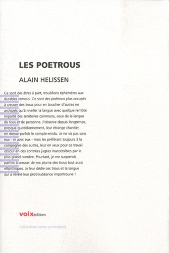 Alain Helissen - Les poétrous.