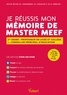 Alain Jaillet et Béatrice Mabilon-Bonfils - Je réussis mon mémoire de Master MEEF - 2nd degré : professeur en lycée et collège - conseiller principal d'orientation.