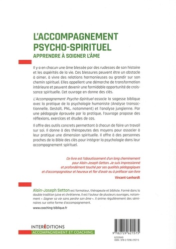 L'accompagnement psycho-spirituel. Apprendre à soigner l'âme