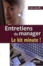 Alain Labruffe - Entretiens du manager - Le kit minute !.