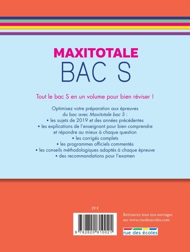 Maxitotale Bac S  Edition 2020