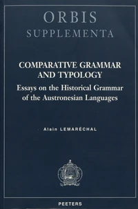 Comparative Grammar and Typology