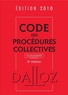 Alain Lienhard et Pascal Pisoni - Code des procédures collectives 2010 commenté.