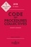 Code des procédures collectives. Annoté et commenté  Edition 2018