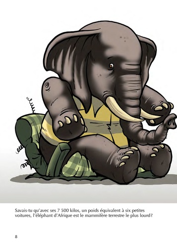 Les éléphants  Edition spéciale en couleurs