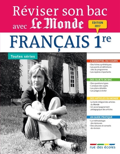 Français 1re, toutes séries  Edition 2017 - Occasion