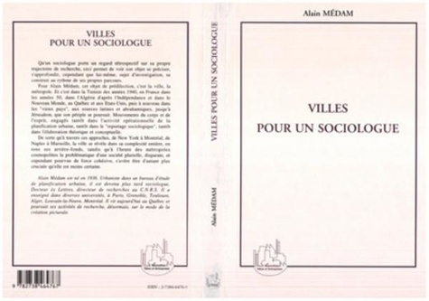 Alain Médam - Villes pour un sociologue.